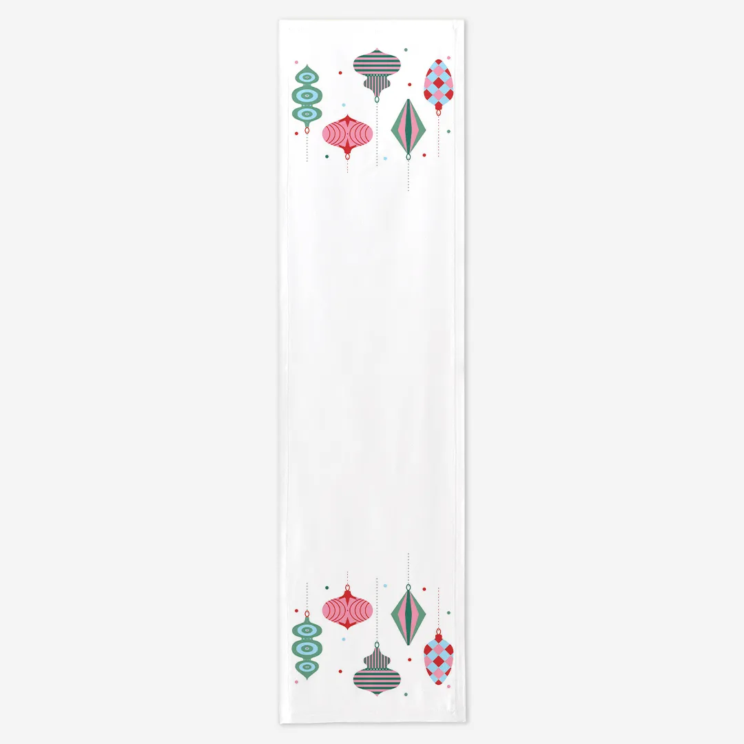 Bieżnik świąteczny Bombki 35x130 cm