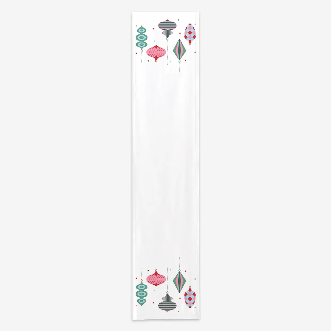 Bieżnik świąteczny Bombki 40x180 cm