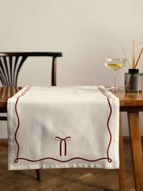 Bieżnik elegancka kokardka 40x150 cm