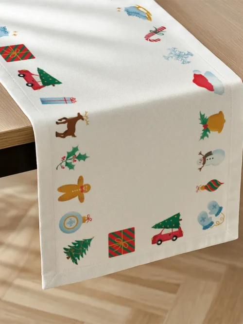 Bieżnik minimalistyczne święta 40x150 cm