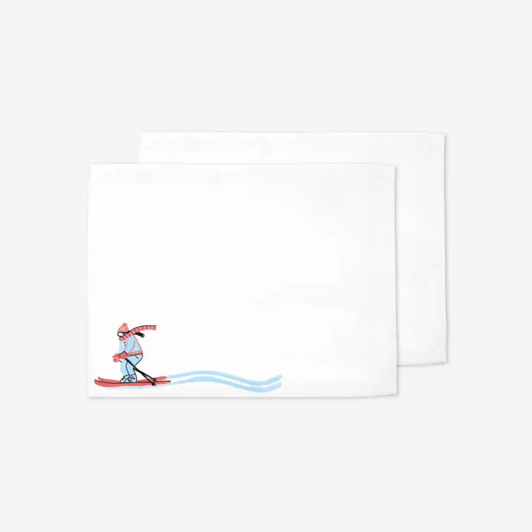 Podkładki świąteczne Narciarka 35x45 cm