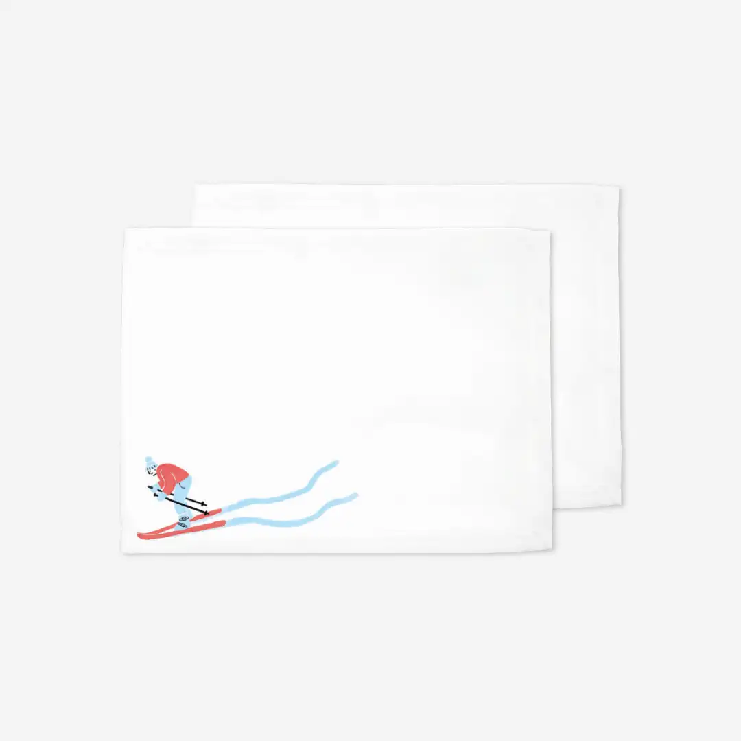 Podkładki świąteczne Narciarz 35x45 cm