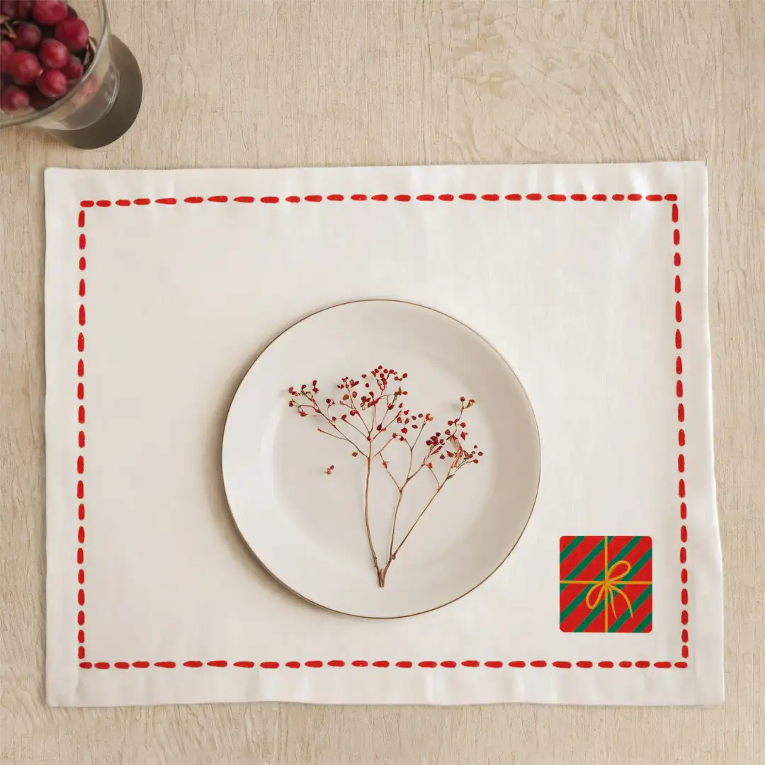 Podkładki świąteczne Minimalistyczny prezent 35x45 cm