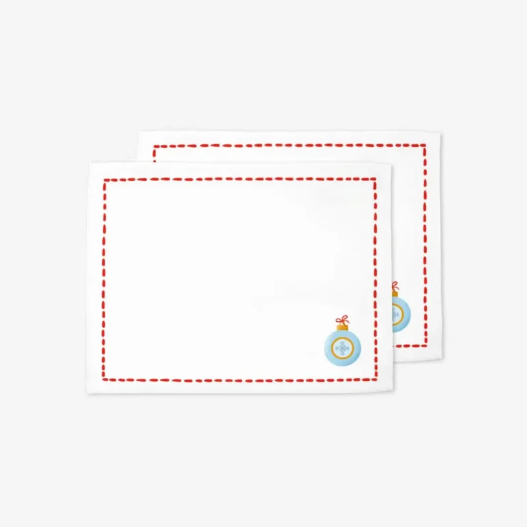 Podkładki świąteczne Minimalistyczna bombka 35x45 cm