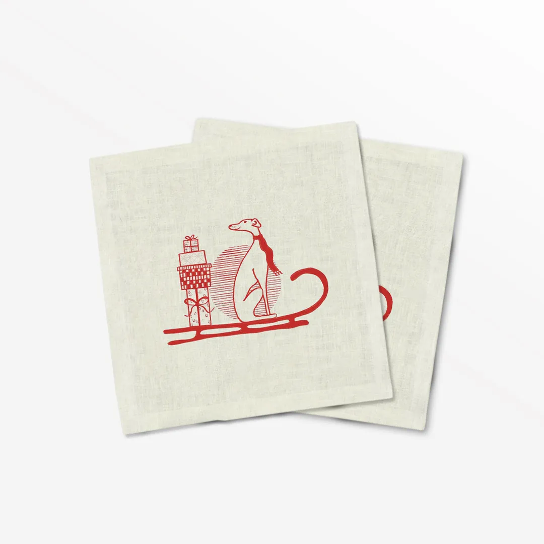 Serwetki świąteczne christmas slide 40x40 cm