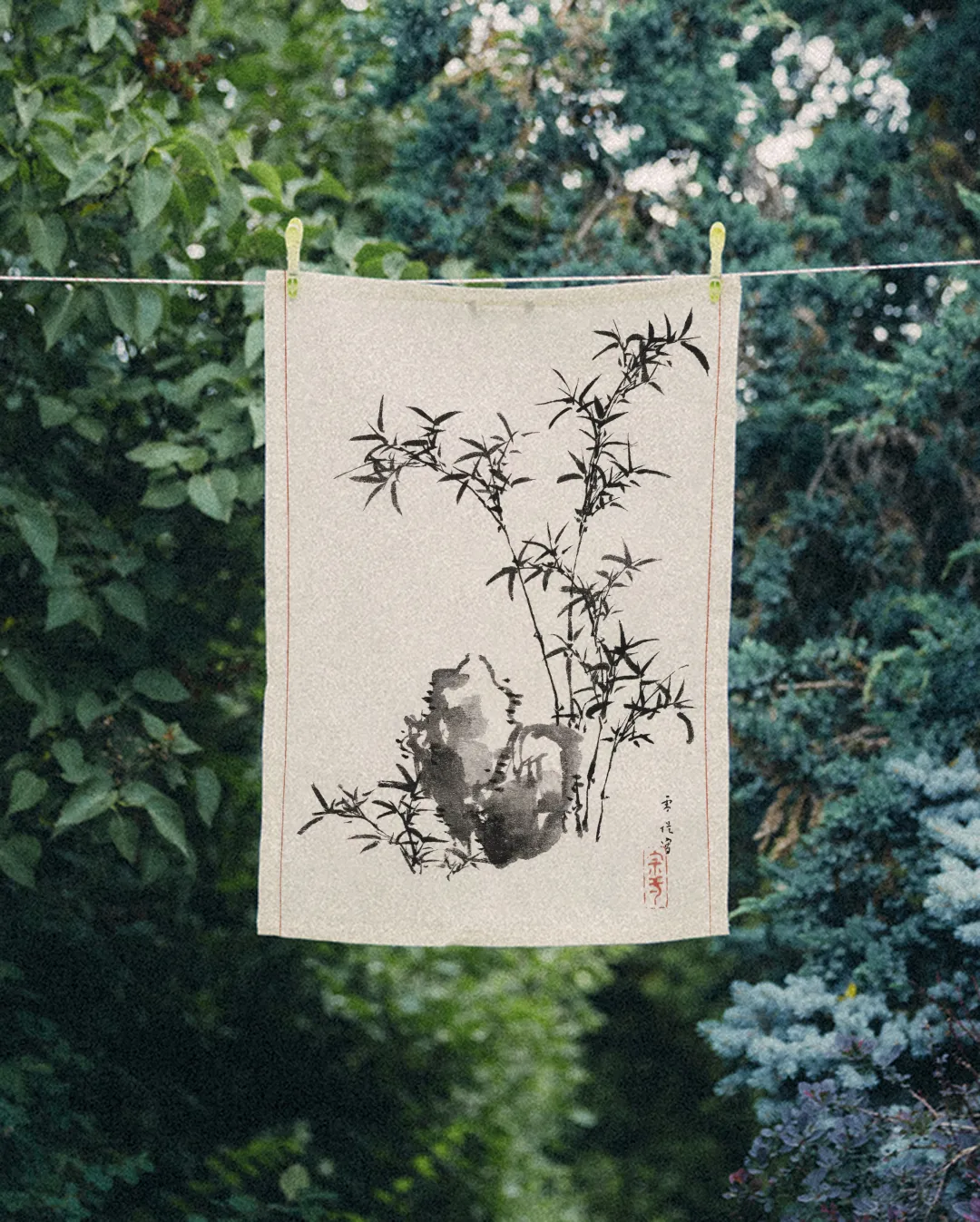 Ręcznik kuchenny - Japoński bambus - obrazek 2