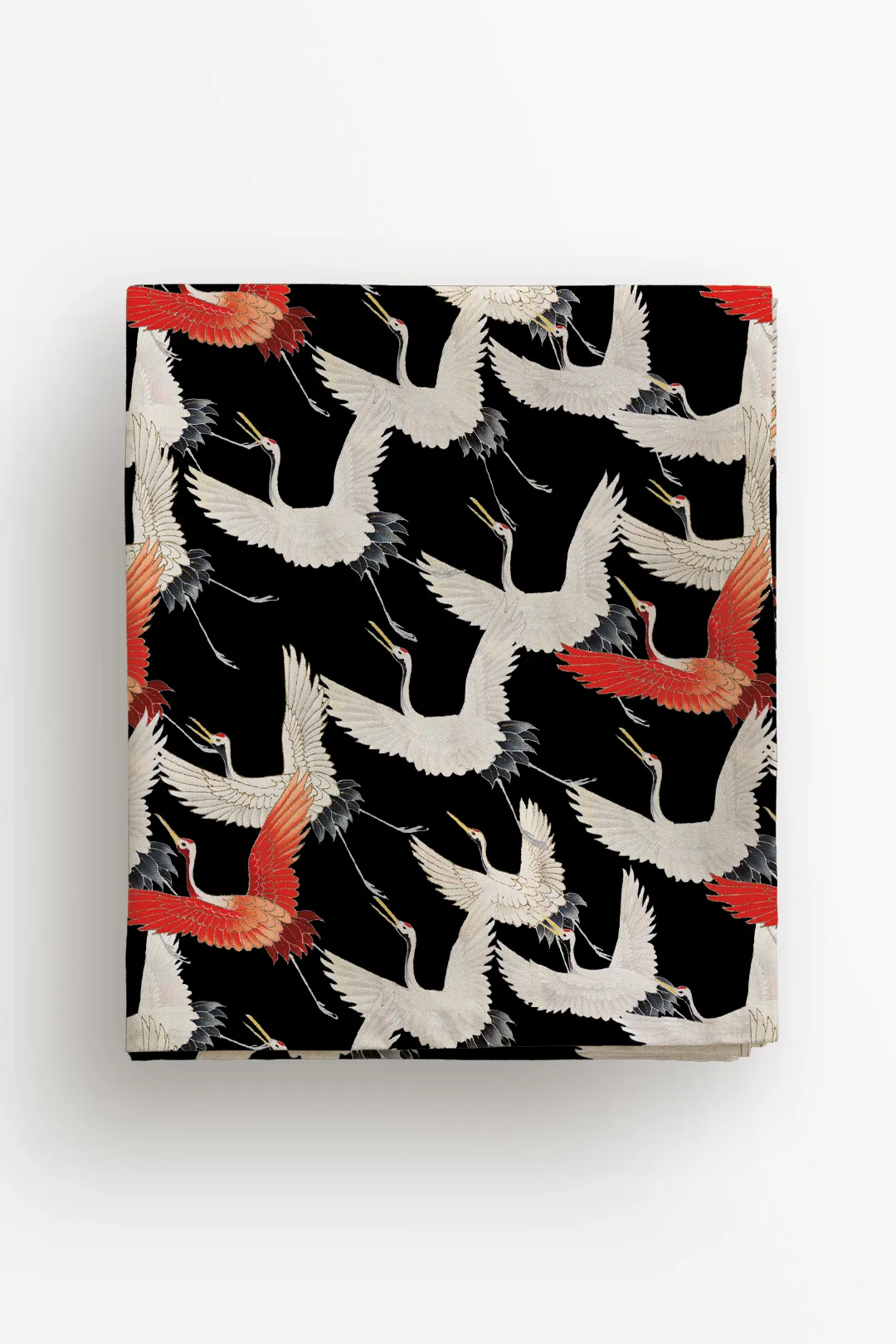 Obrus - Lecące japońskie żurawie