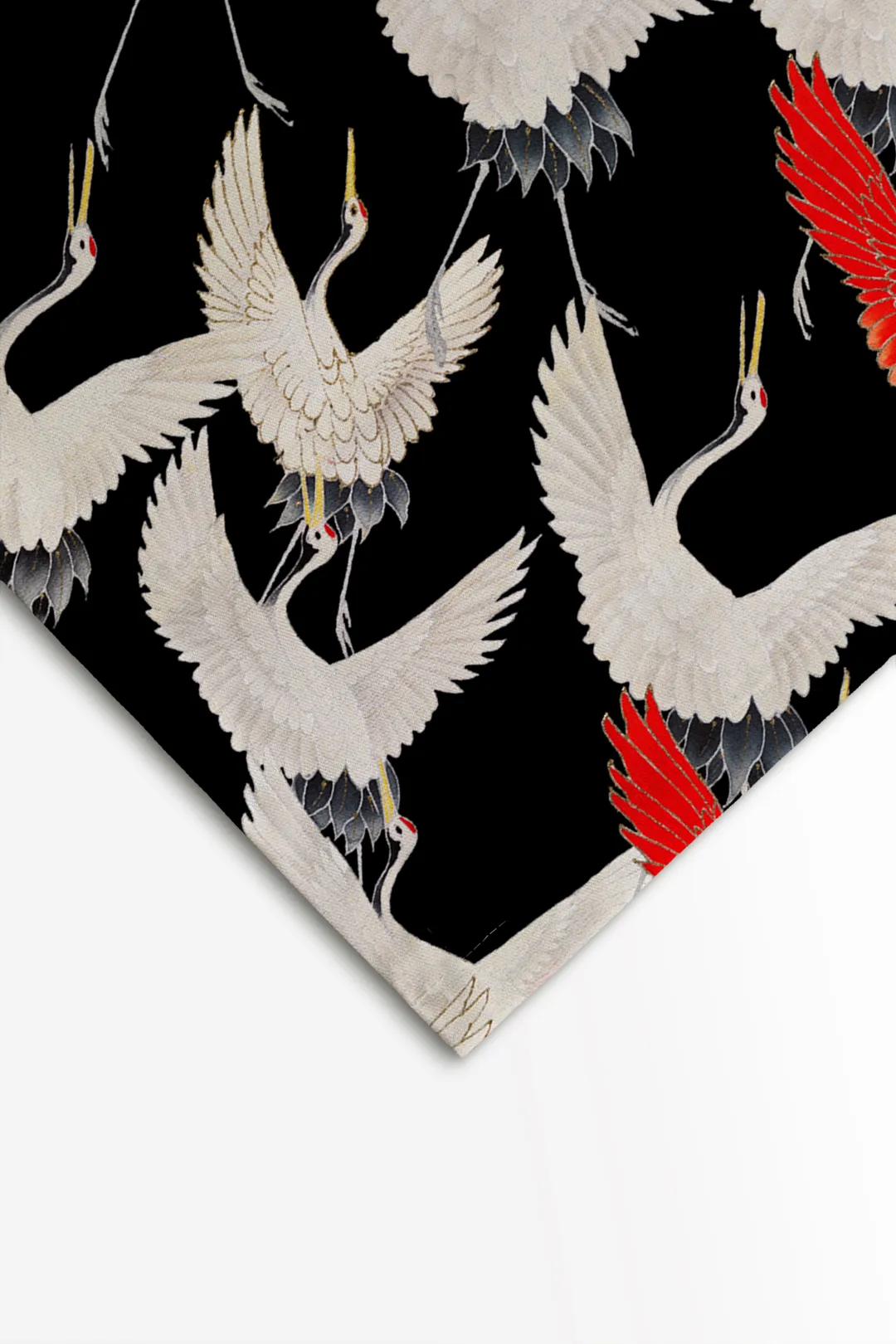 Obrus - Lecące japońskie żurawie - obrazek 2