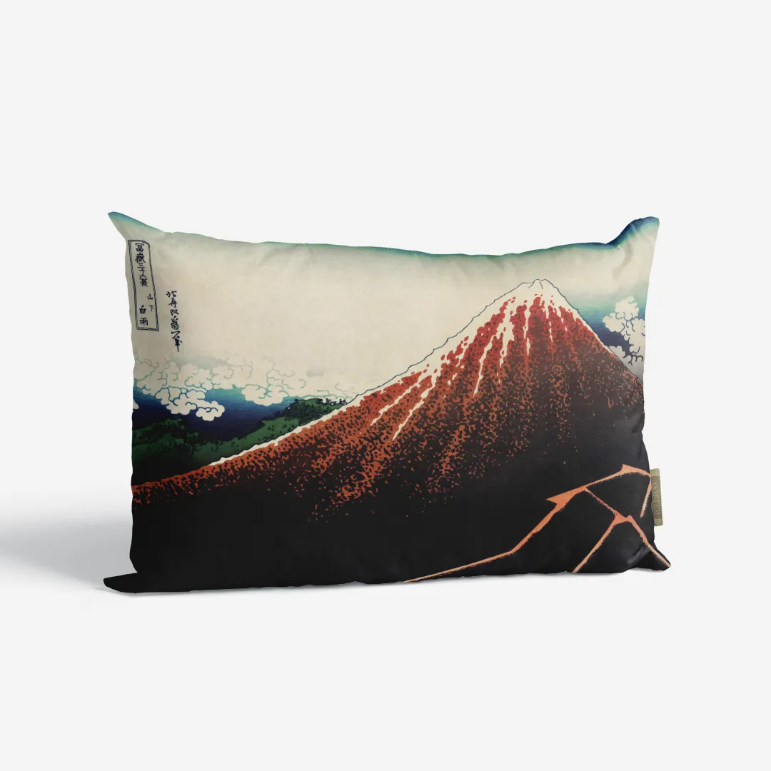 Poduszka - Czerwona Fuji - Hokusai - obrazek 3