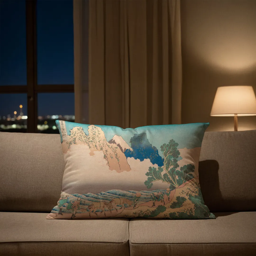 Poduszka - Widok na g&oacute;rę Fuji - Hokusai - obrazek 5