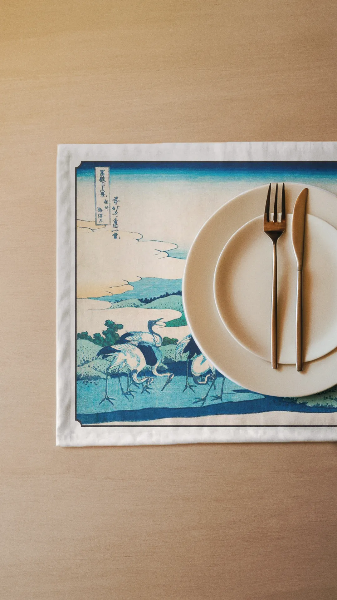 Podkładki - Dw&oacute;r Umezawa - Hokusai - obrazek 2