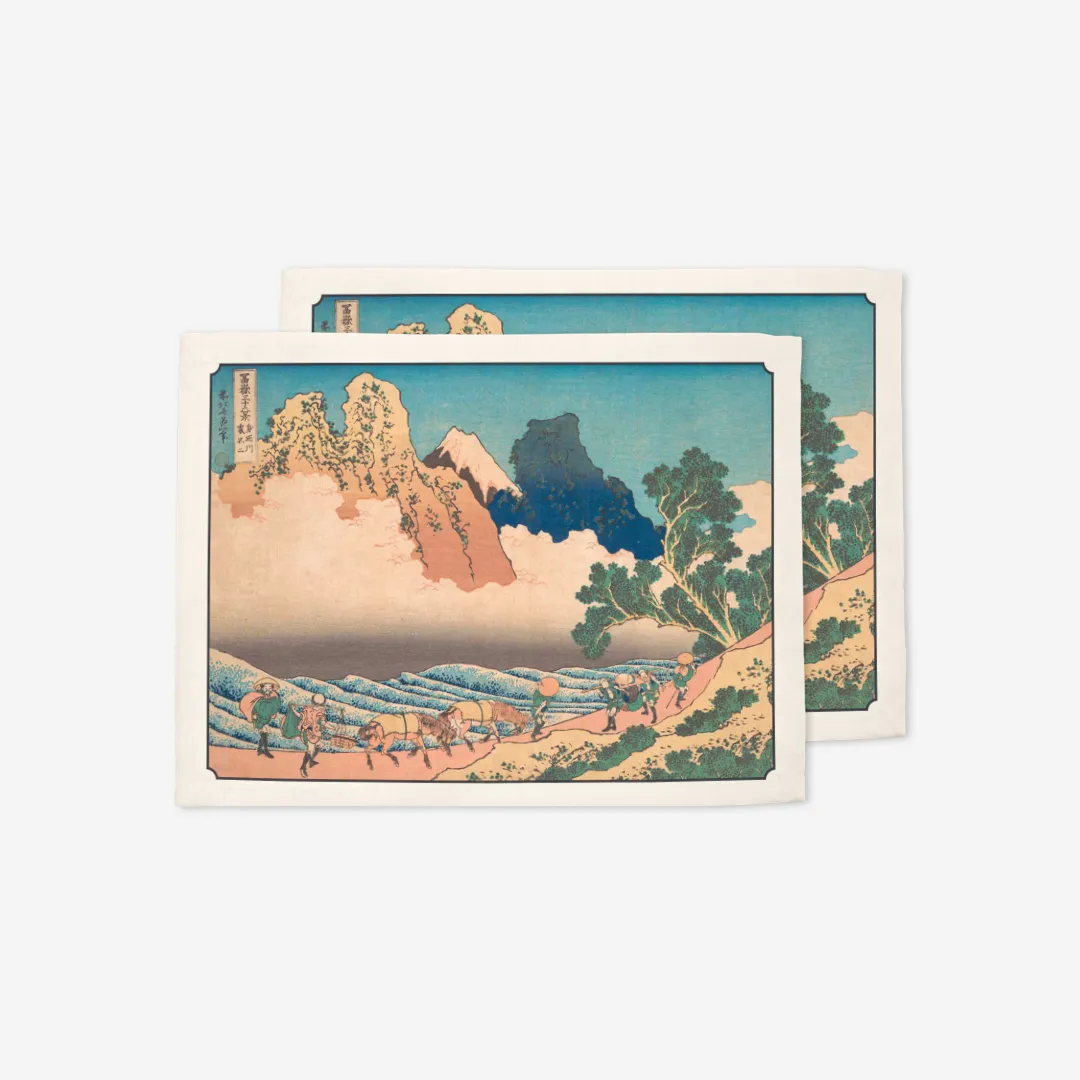 Podkładki - Widok na g&oacute;rę Fuji - Hokusai