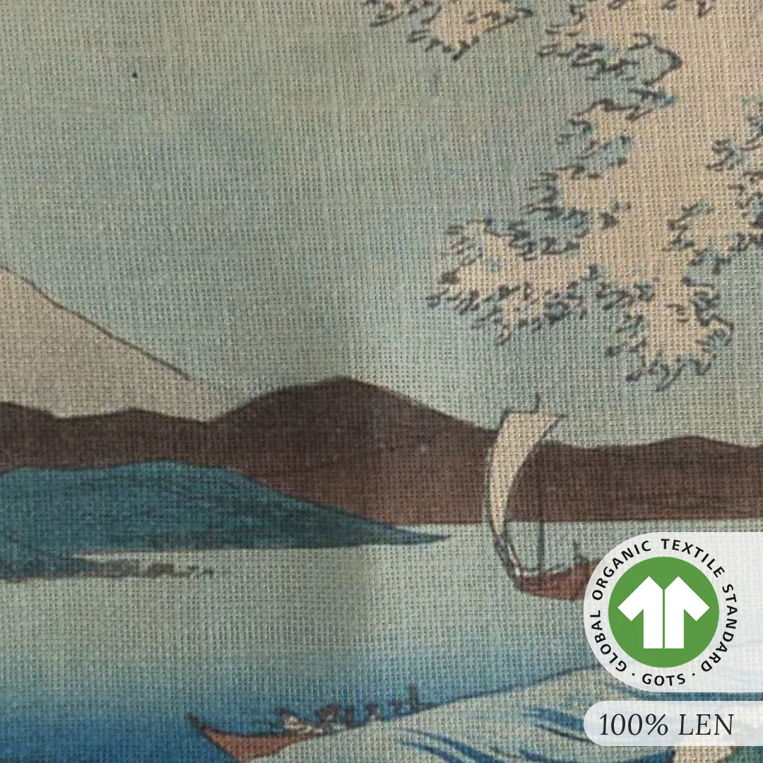 Ręcznik kuchenny - Morze w Satta- Ando Hiroshige - obrazek 3