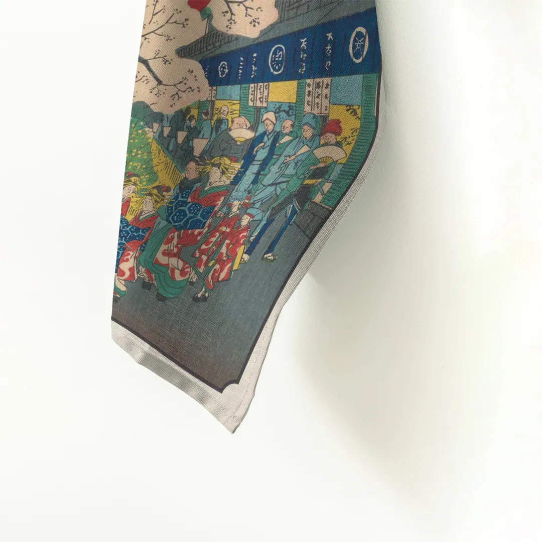 Ręcznik kuchenny - Yoshiwara - Utagawa Hiroshige II - obrazek 3
