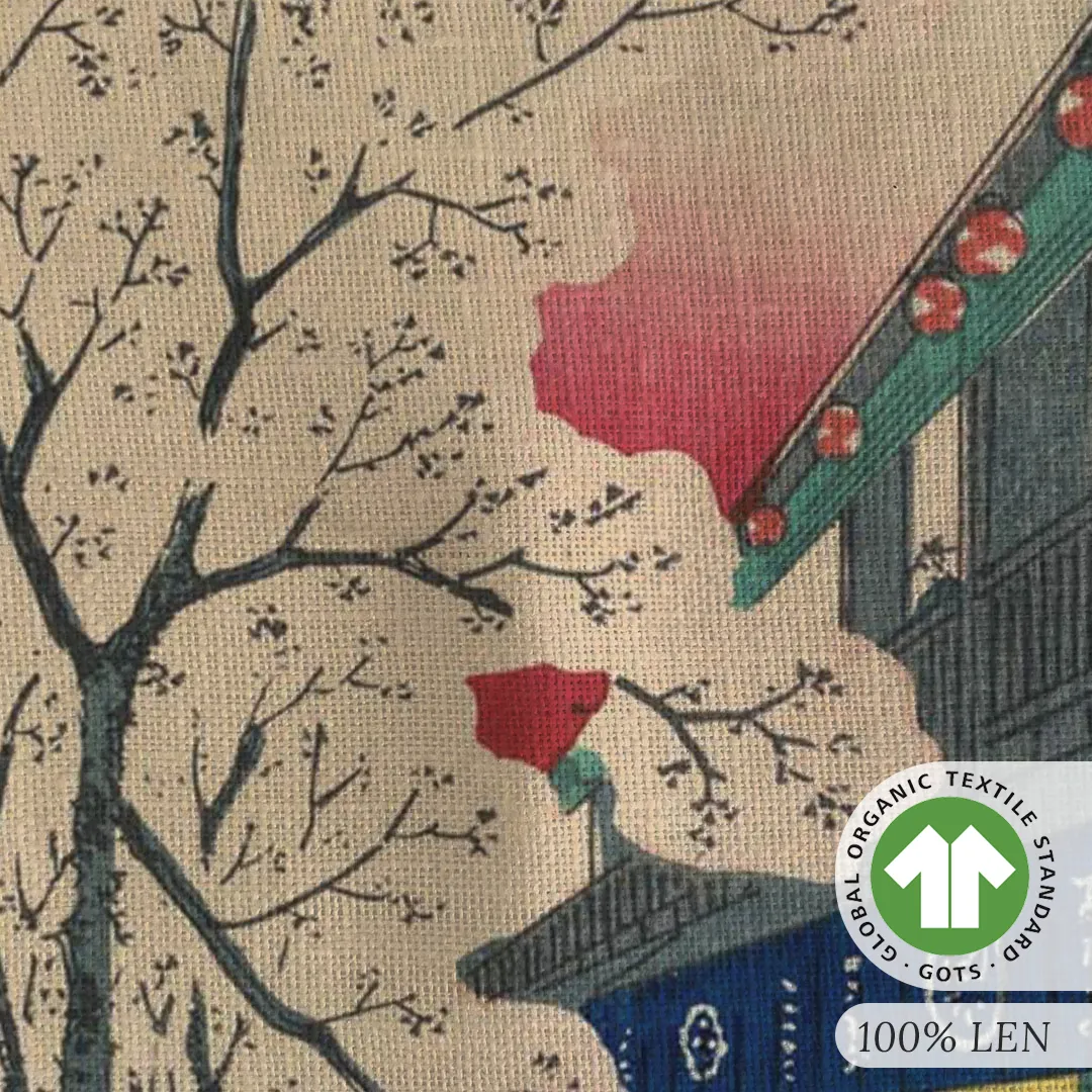 Ręcznik kuchenny - Yoshiwara - Utagawa Hiroshige II - obrazek 4