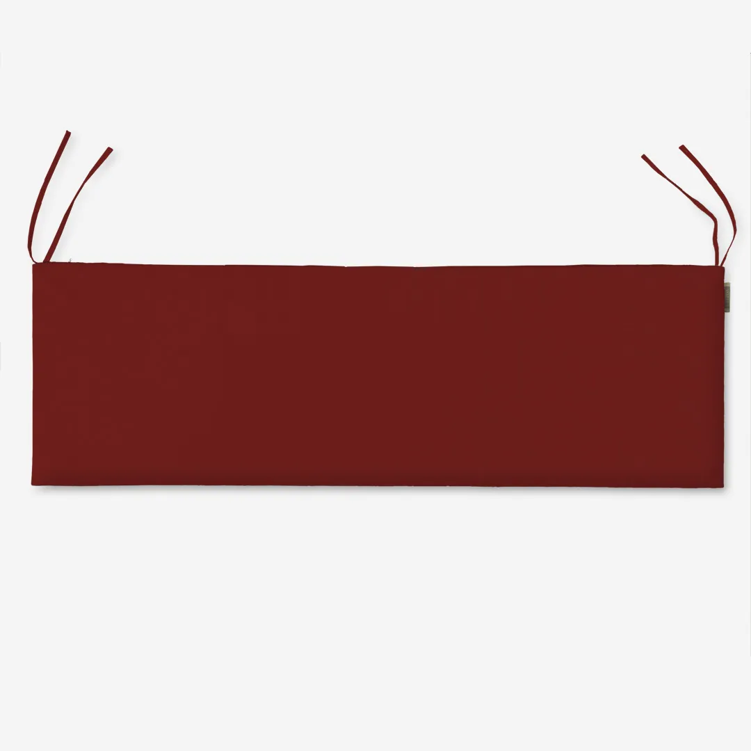 Poduszka świąteczna na ławkę - Elegancka czerwień - obrazek 4