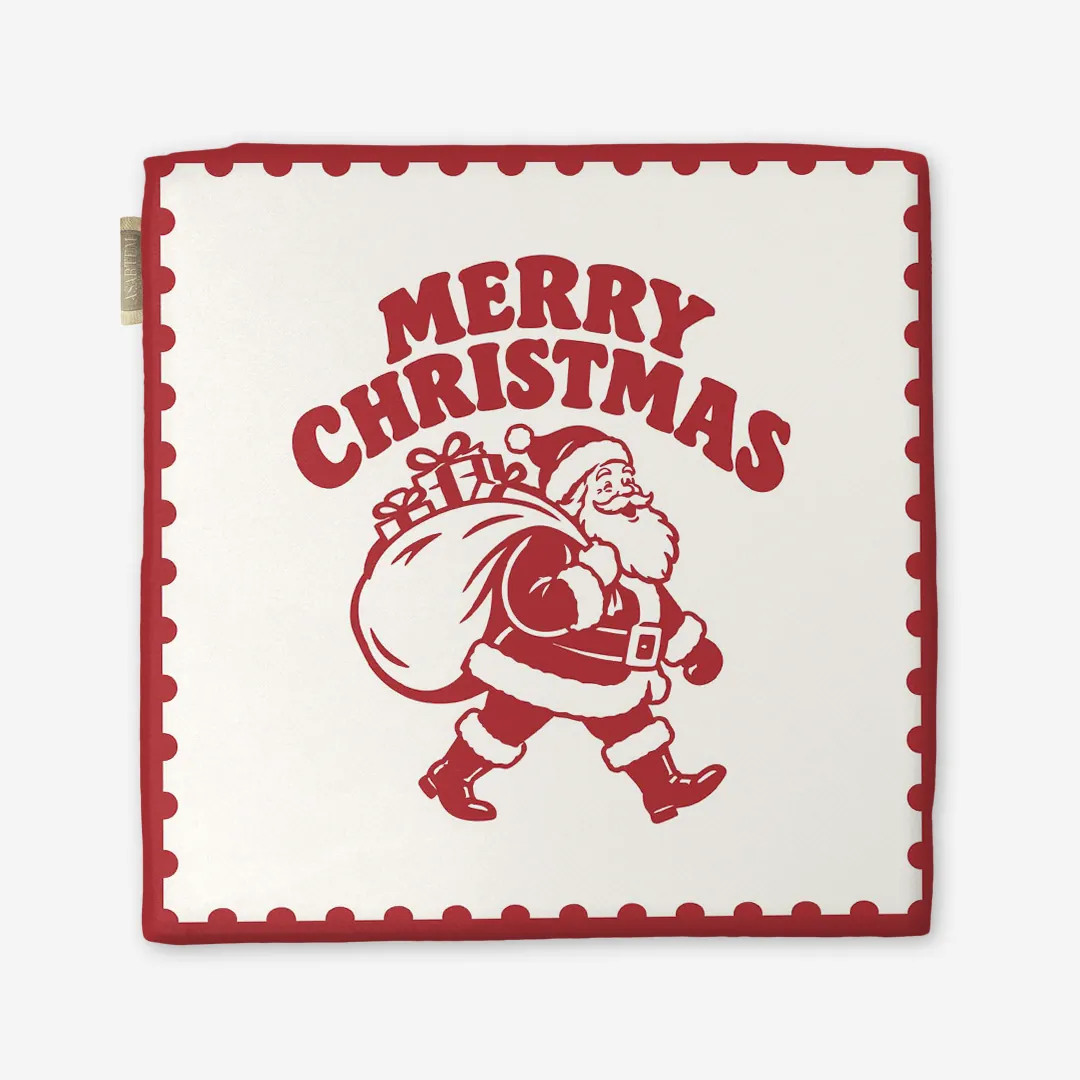 Poduszka świąteczna na krzesło - Santa Claus - obrazek 5