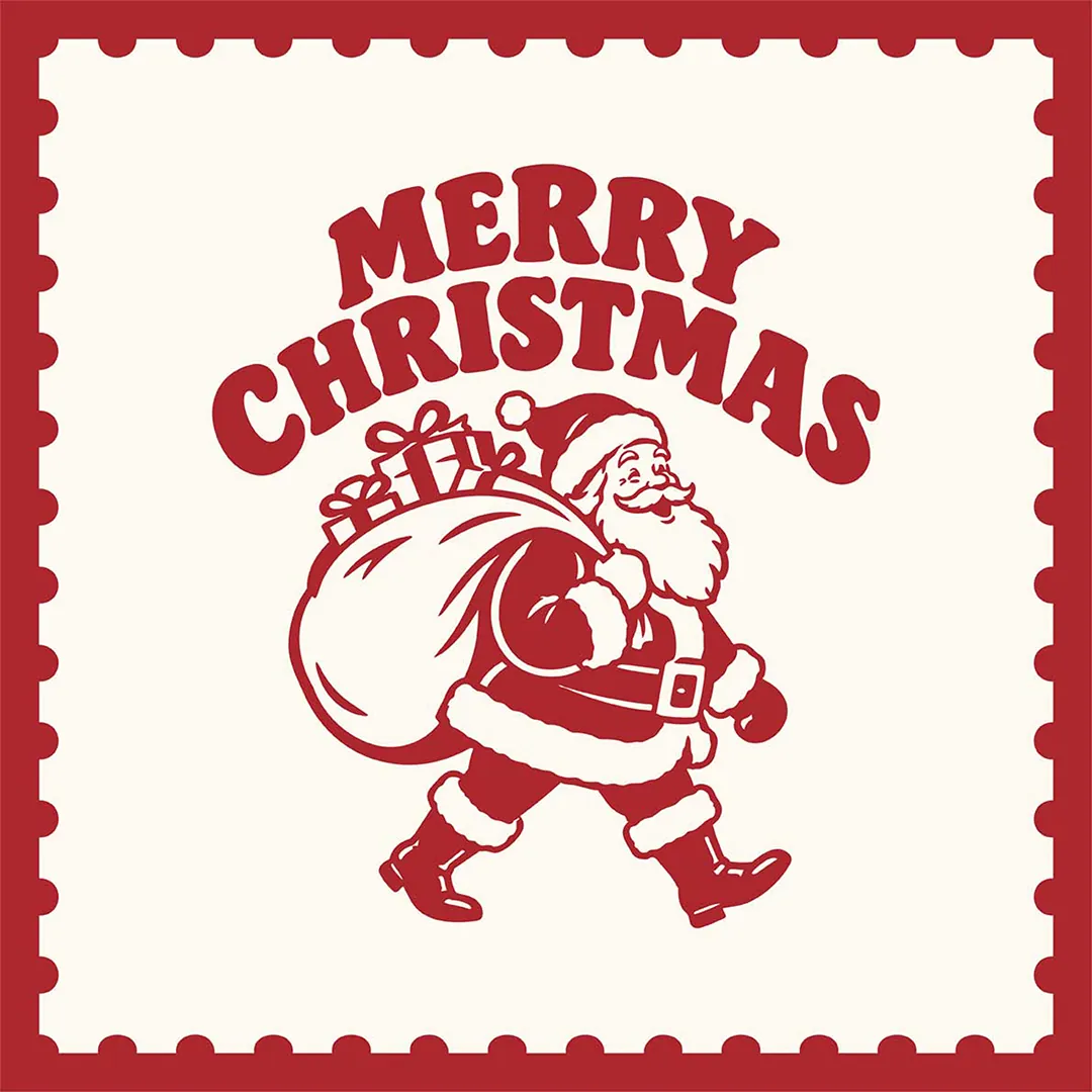 Poduszka świąteczna na krzesło - Santa Claus - obrazek 2