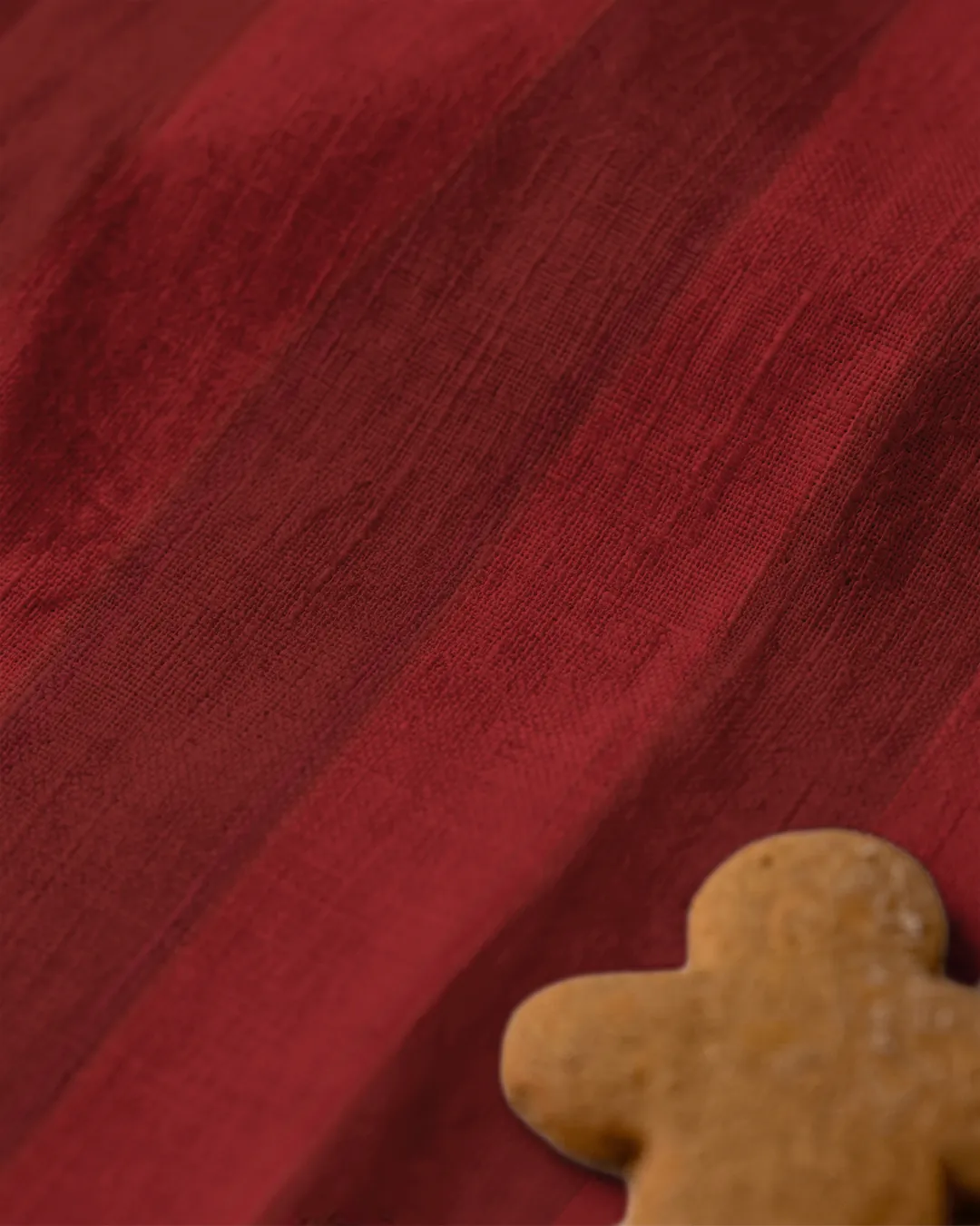 Ręcznik kuchenny świąteczny - Czerwone pasy z napisem Merry Christmas - obrazek 4