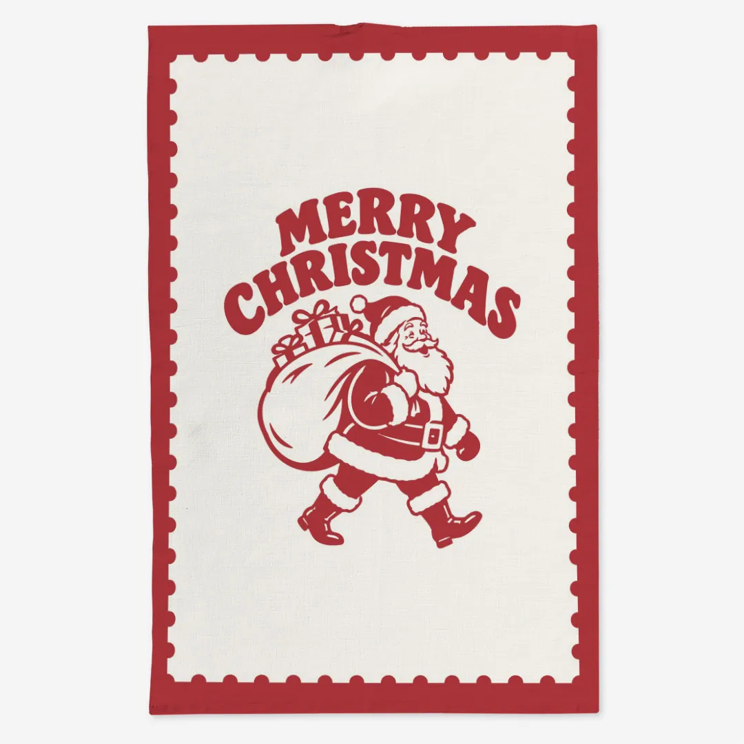 Ręcznik kuchenny świąteczny - Santa Claus