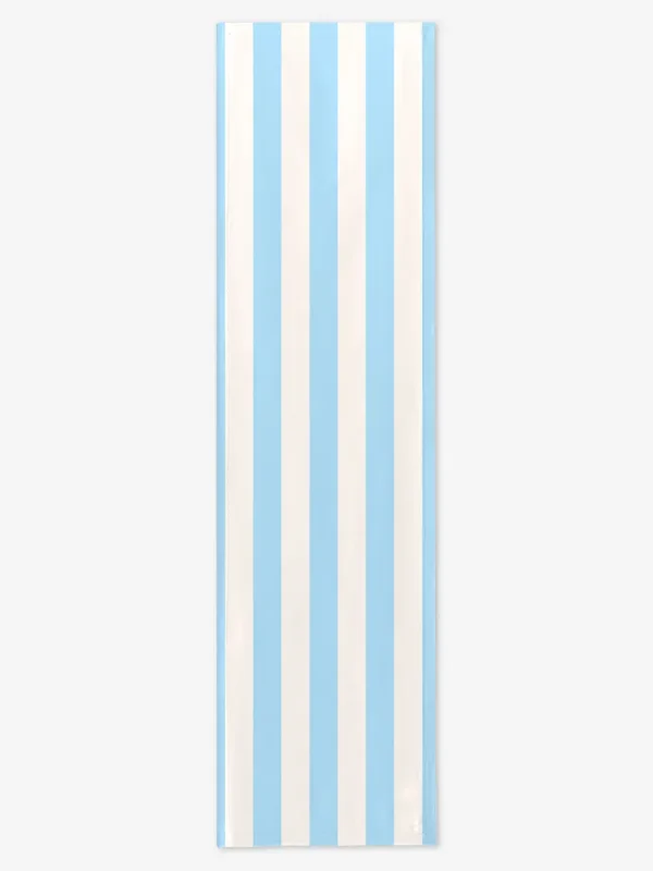 Bieżnik świąteczny klasyczne błękitne pasy 40x150 cm