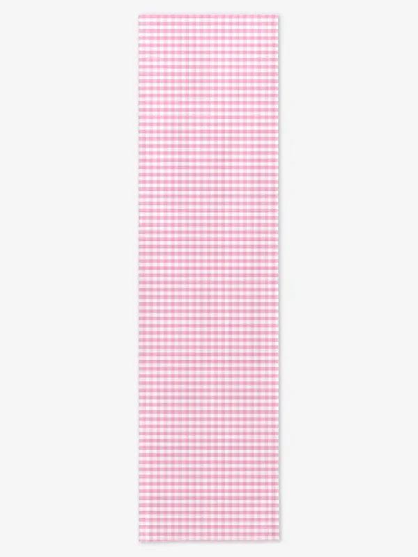 Bieżnik r&oacute;żowa kratka 40x150 cm