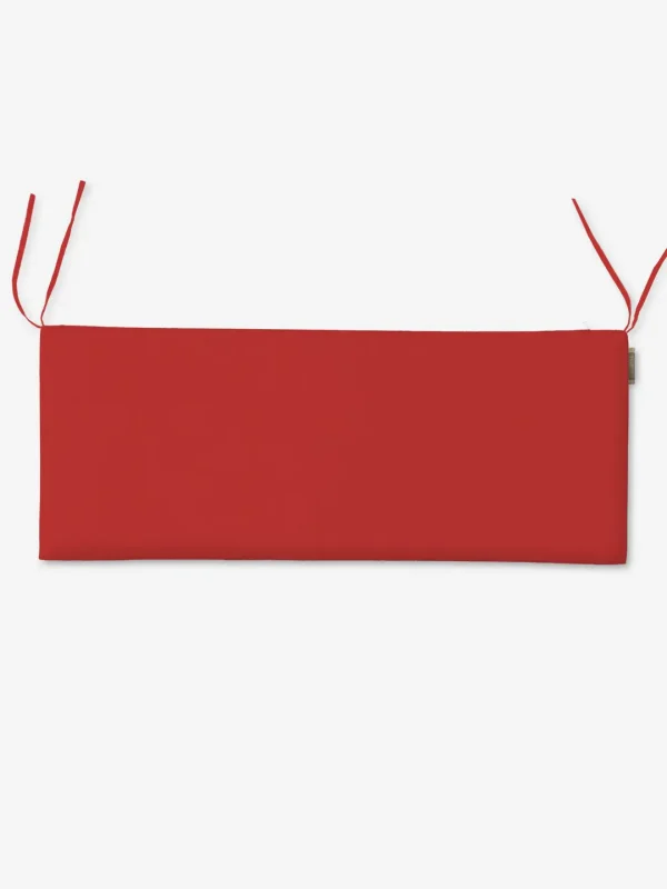 Poduszka na ławkę czerwony 48x120 cm