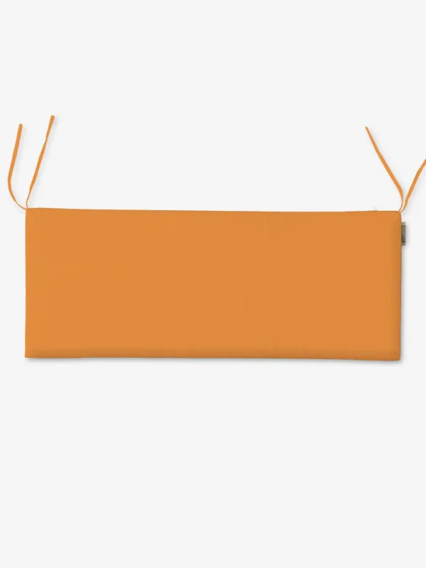 Poduszka na ławkę pomarańczowy 48x120 cm