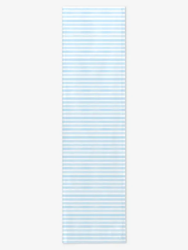 Bieżnik świąteczny błękitne paski 40x150 cm