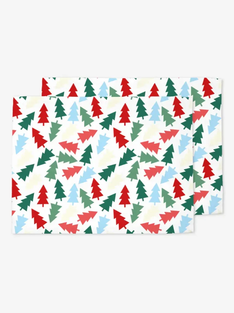 Podkładki świąteczne Kolorowe choinki 35x45 cm