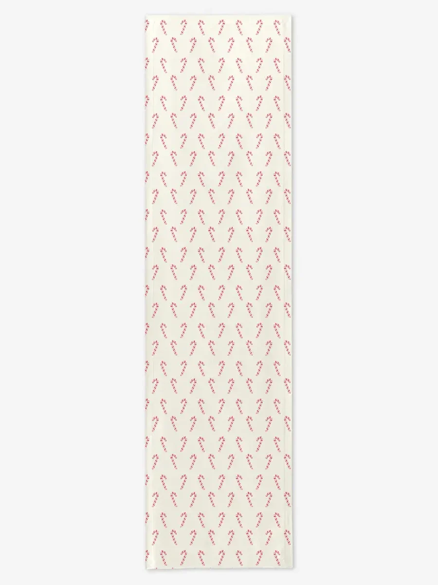 Bieżnik świąteczny Laski świąteczne beż 40x150 cm