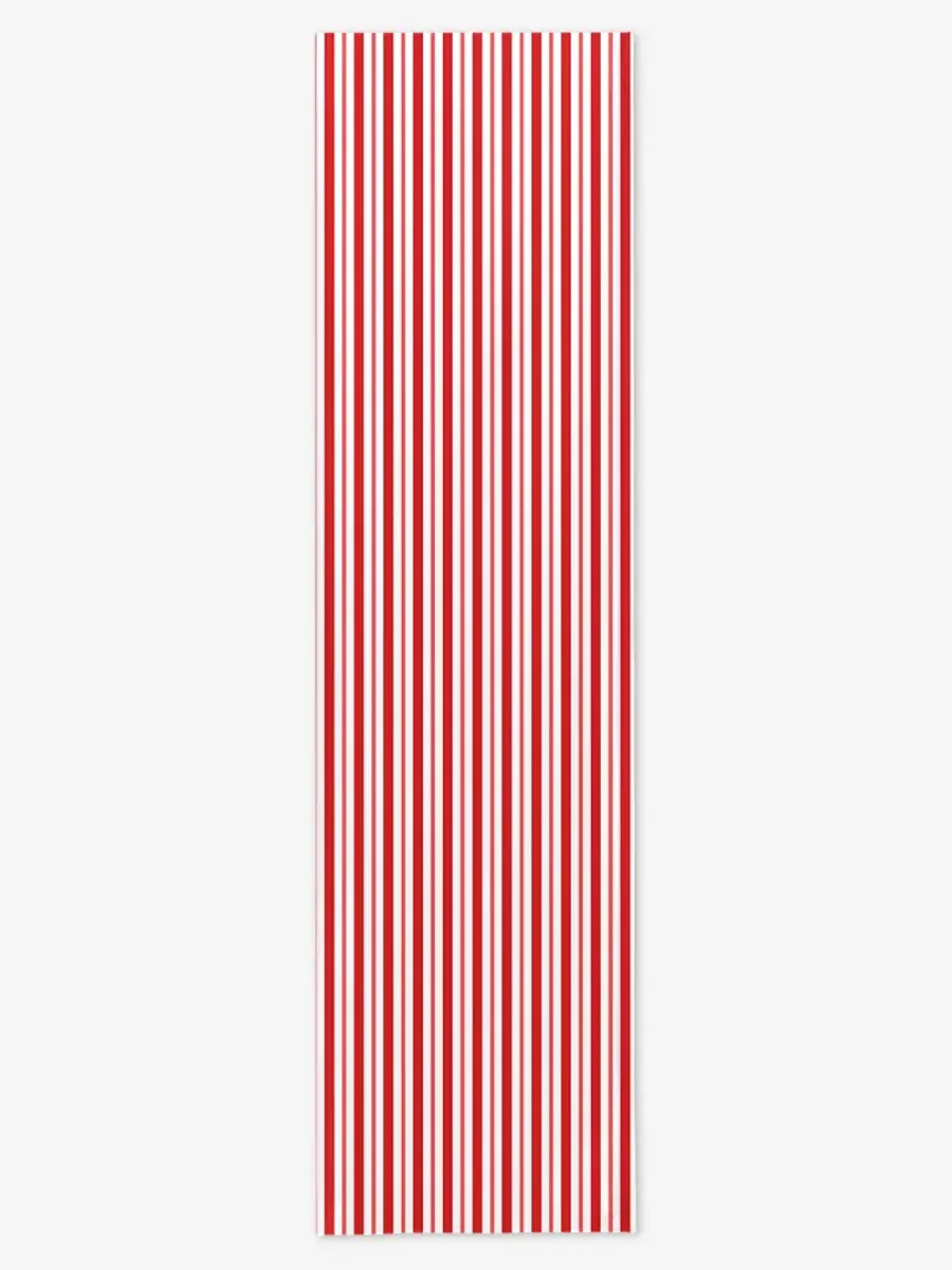 Bieżnik świąteczny klasyczne czerwone świąteczne paski 40x150 cm