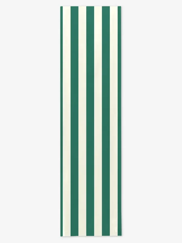 Bieżnik świąteczny klasyczne zielone pasy 40x150 cm