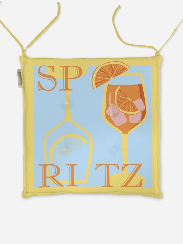 Poduszka na krzesło Aperol Spritz 40x40 cm