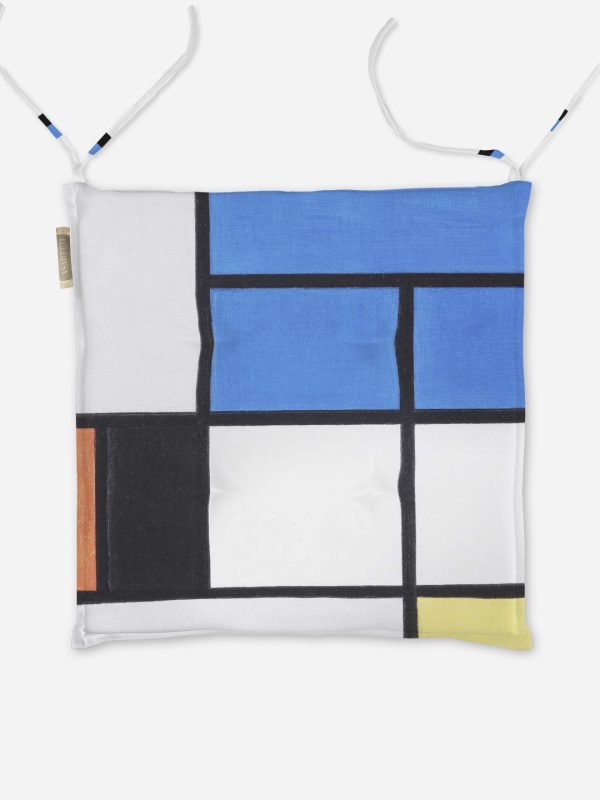 Poduszka na krzesło Mondrian No 1 40x40 cm