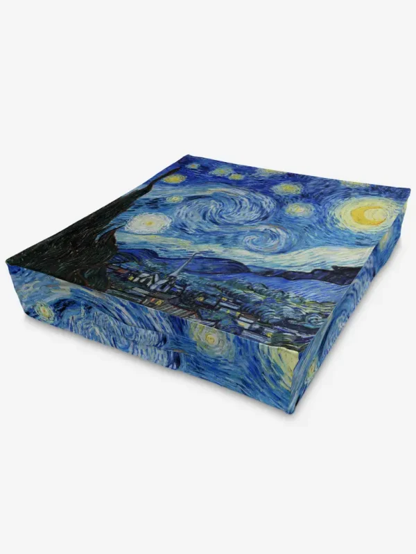 Poduszka na podłogę Gwieździsta noc 50x50 cm