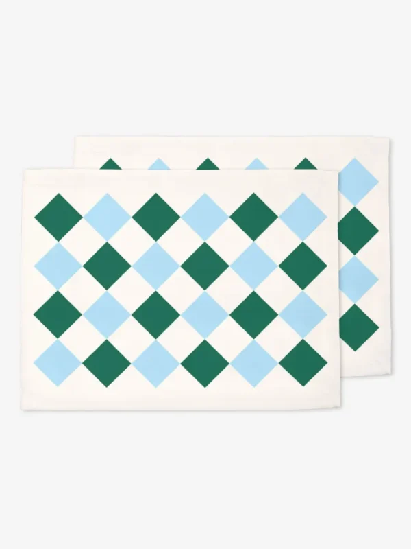 Podkładki świąteczne Retro świąteczna krata 35x45 cm