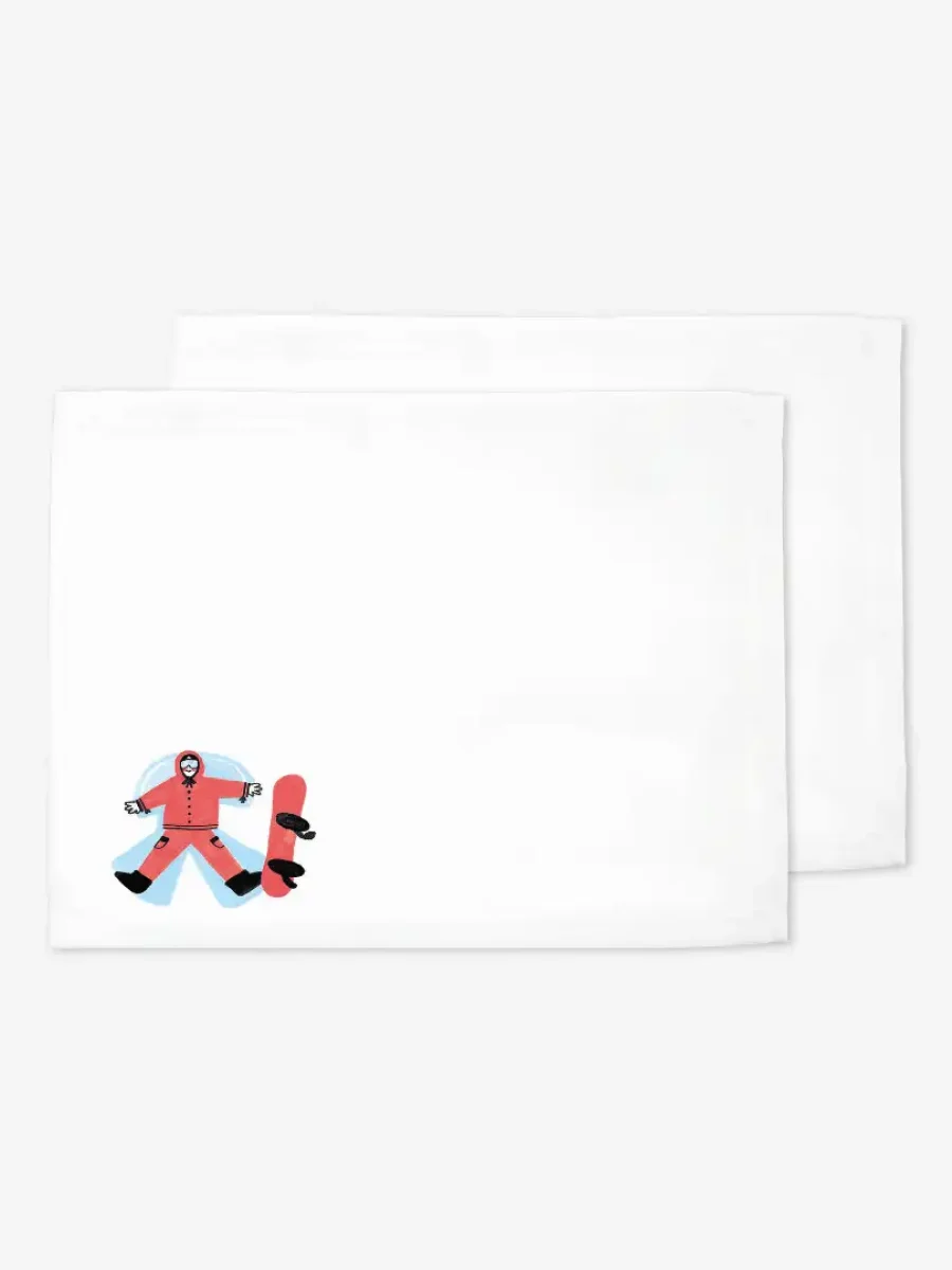 Podkładki świąteczne Snowboardzistka 35x45 cm