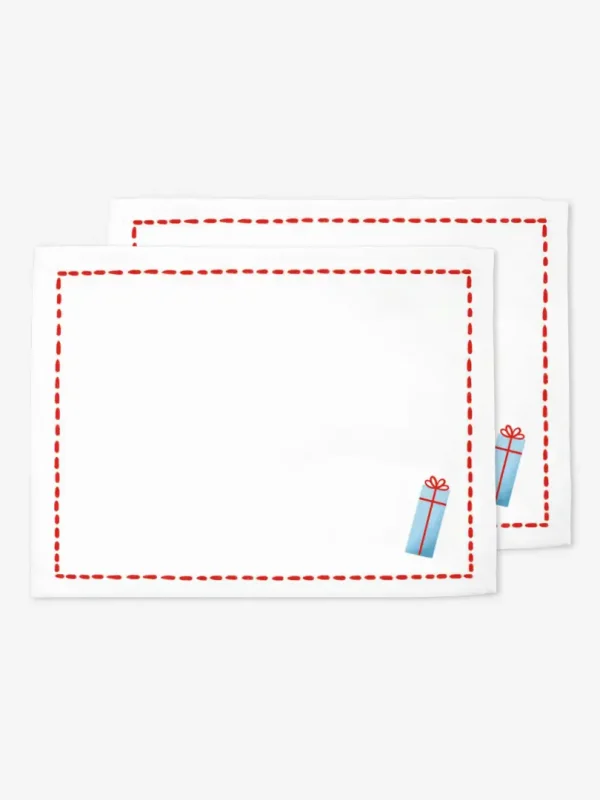 Podkładki świąteczne Minimalistyczny prezencik 35x45 cm