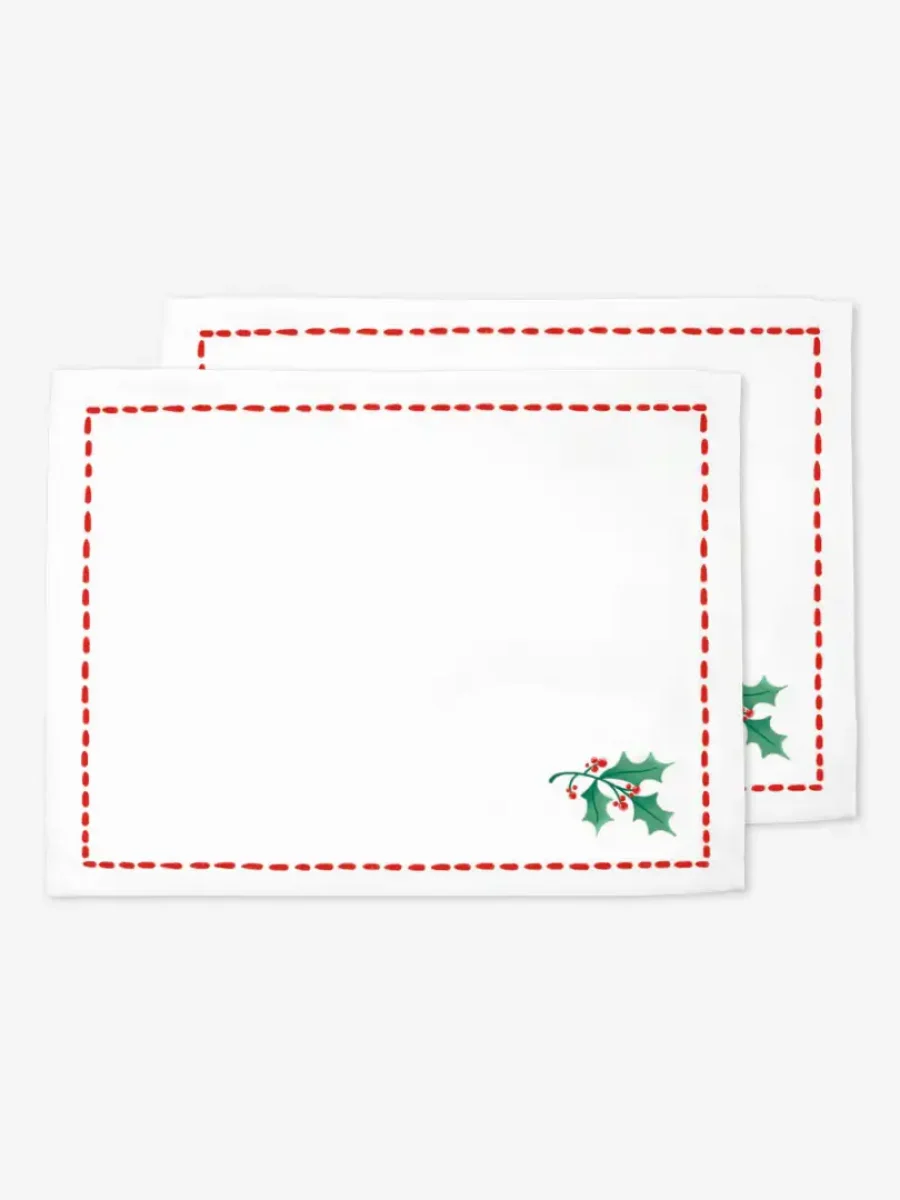 Podkładki świąteczne Minimalistyczna jemioła 35x45 cm