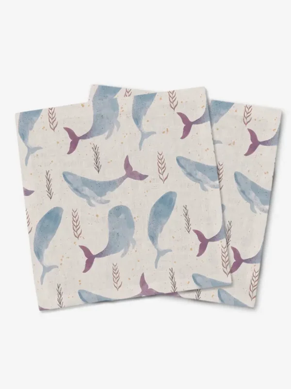 Serwetki Whales 40x40 cm