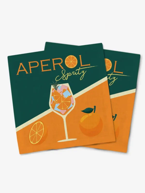 Serwetki Aperol orange 40x40 cm