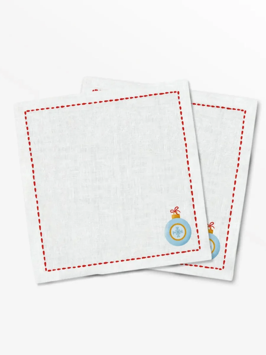 Serwetki świąteczne Minimalistyczna bombka 40x40 cm