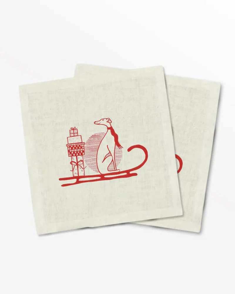 Serwetki świąteczne christmas slide 40x40 cm