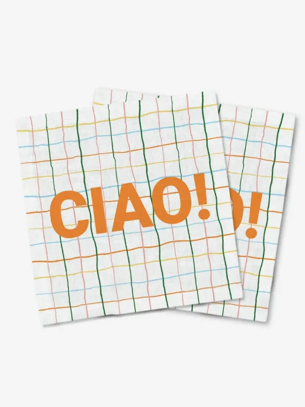 Serwetki Ciao kratka 40x40 cm