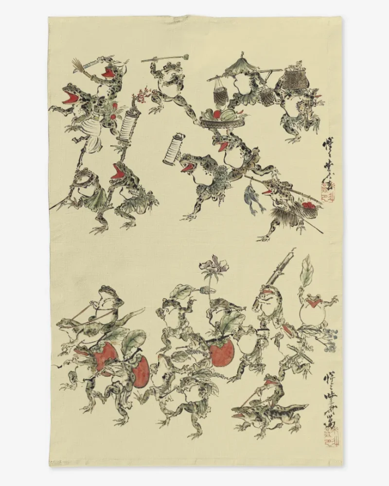 Ręcznik kuchenny Żaby 50x70 cm