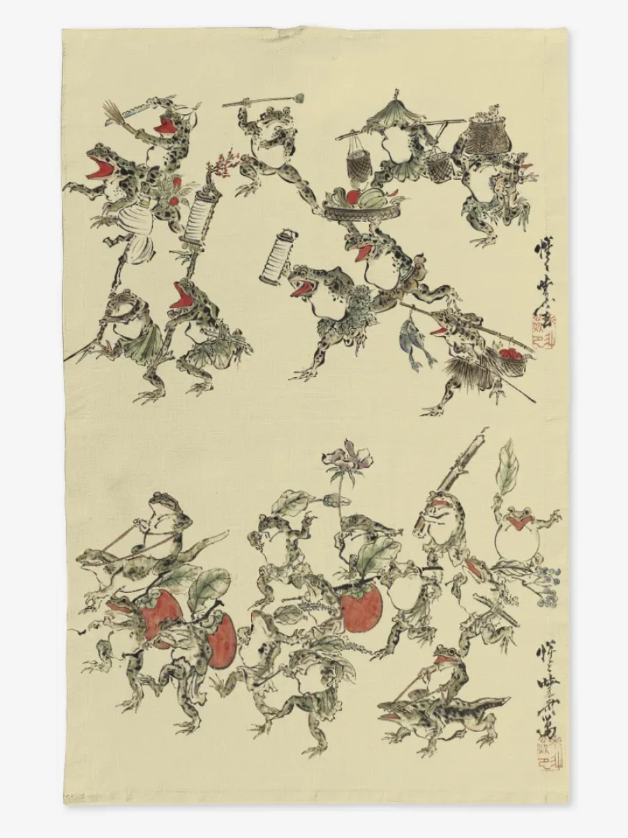 Ręcznik kuchenny Żaby 50x70 cm