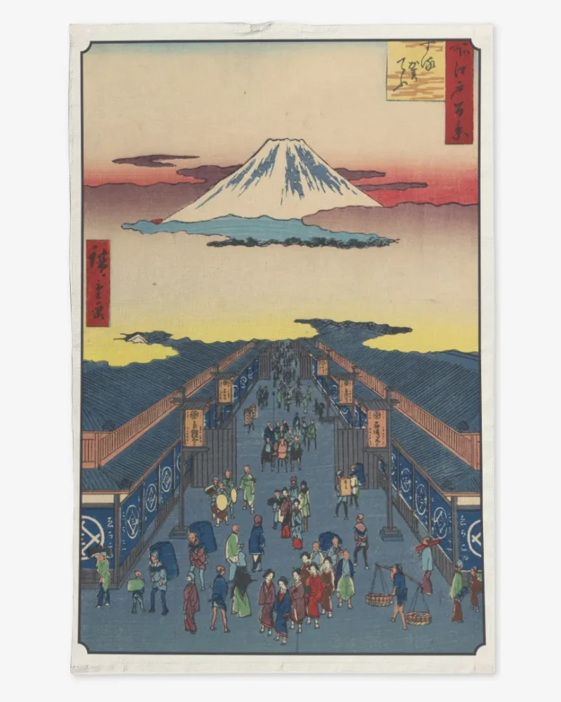 3.0.9_118_Ulica Suruga - Utagawa Hiroshige_26as_1ko_-_1wi_1r_50x70_pt_p_3.1.9_1_50x70_-_stu_-_-_-