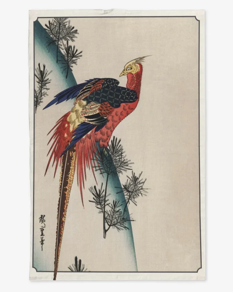 3.0.9_120_Bażant - Utagawa Hiroshige_26as_1ko_-_13be_1r_50x70_pt_p_3.1.9_1_50x70_-_stu_-_-_-