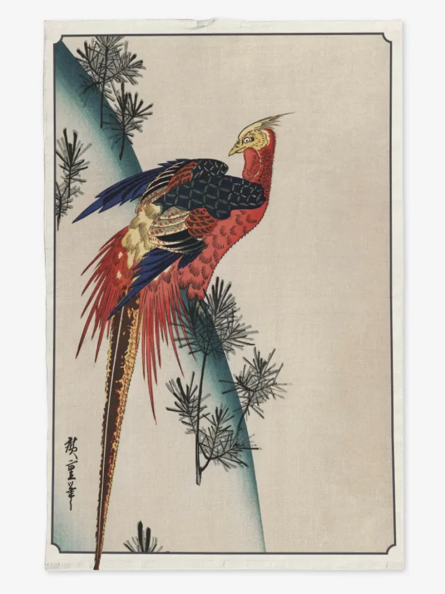 3.0.9_120_Bażant - Utagawa Hiroshige_26as_1ko_-_13be_1r_50x70_pt_p_3.1.9_1_50x70_-_stu_-_-_-